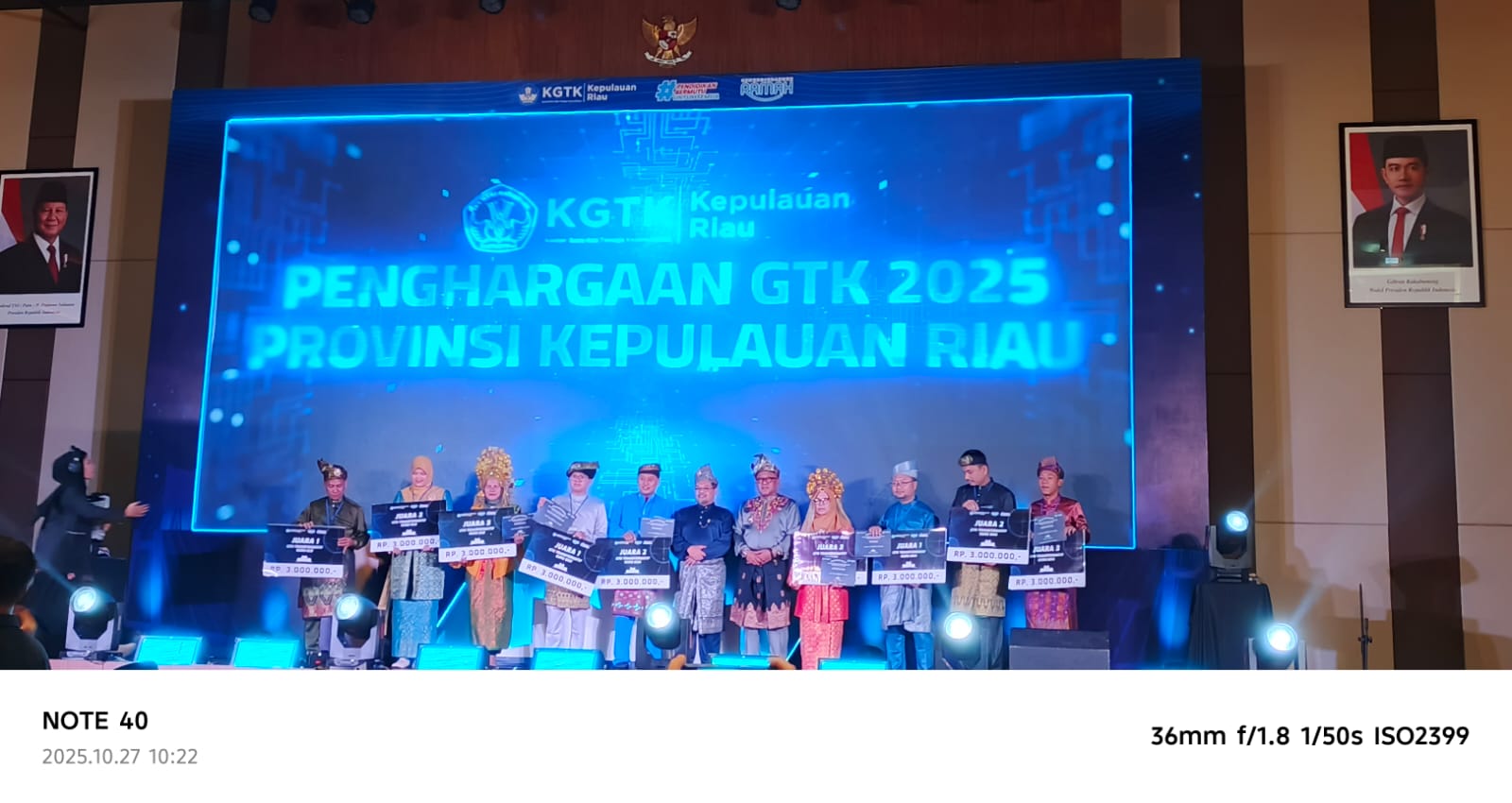 Pengharagaan Sugeng Fitri Aji